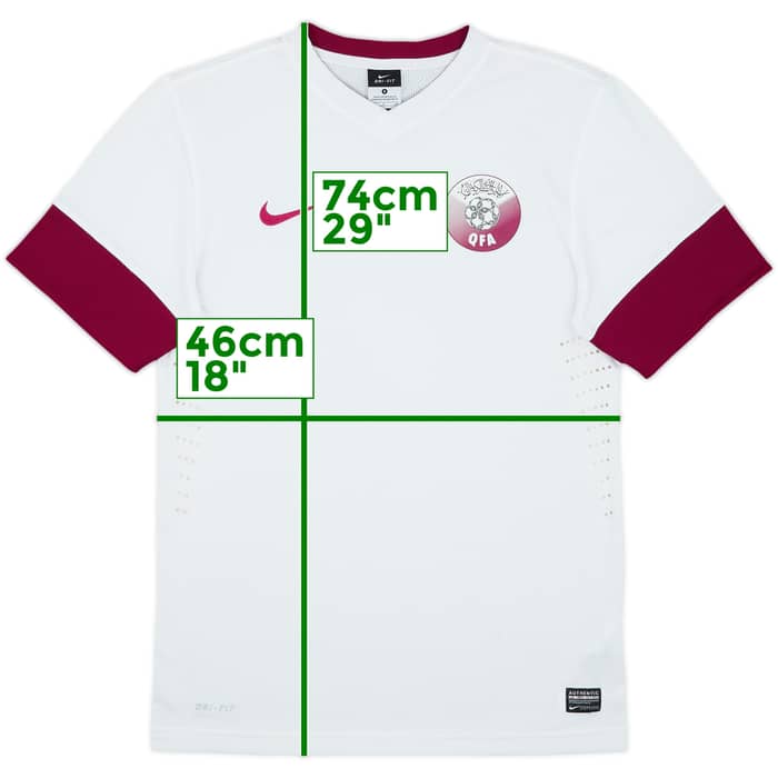 2012-14 Qatar Player Issue Away Shirt - 6/10 - (S)
