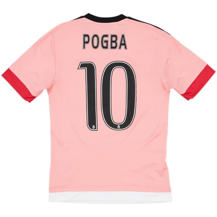 2015-16 Juventus Away Shirt Pogba #10 - 8/10 - (XS)