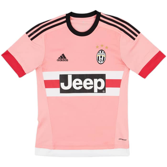 2015-16 Juventus Away Shirt Pogba #10 - 8/10 - (XS)