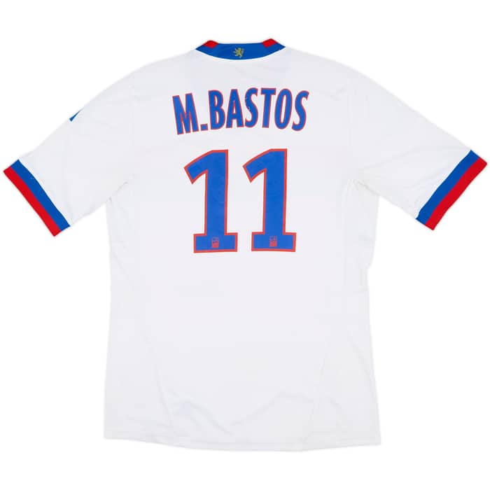 2011-12 Lyon Home Shirt M.Bastos #11 - 4/10 - (M)