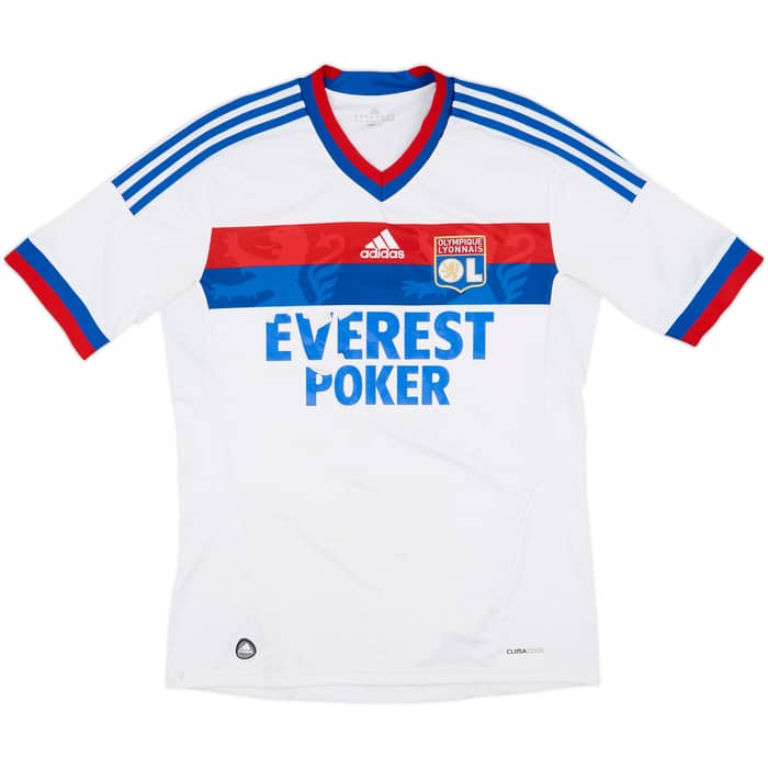 2011-12 Lyon Home Shirt M.Bastos #11 - 4/10 - (M)