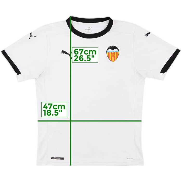 2020-21 Valencia Home Shirt - 5/10 - (S)