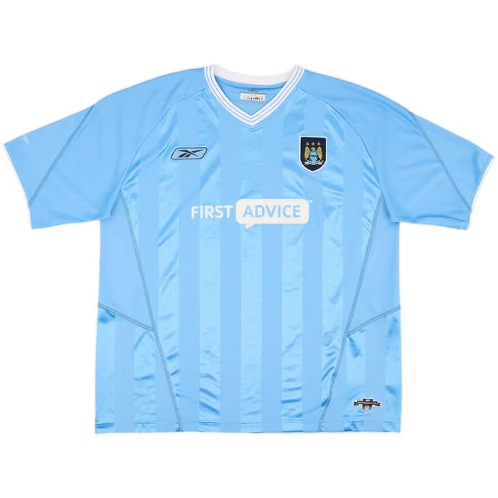 2003-04 Manchester City Home Shirt Anelka #39 - 8/10 - (XL)