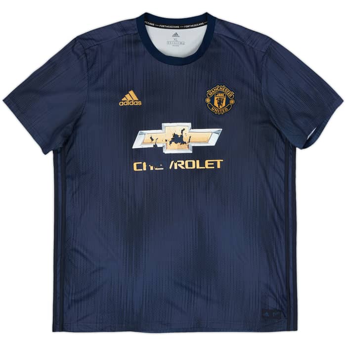 2018-19 Manchester United Third Shirt - 4/10 - (XL)