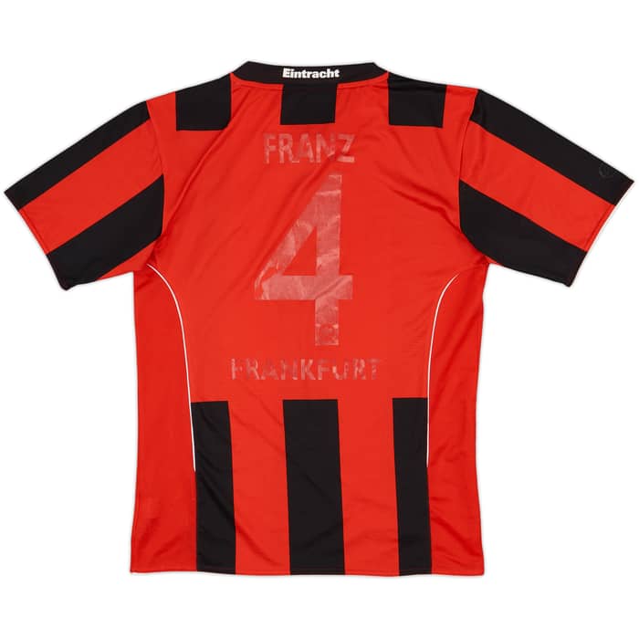2010-12 Eintracht Frankfurt Home Shirt Franz #4 - 3/10 - (M)
