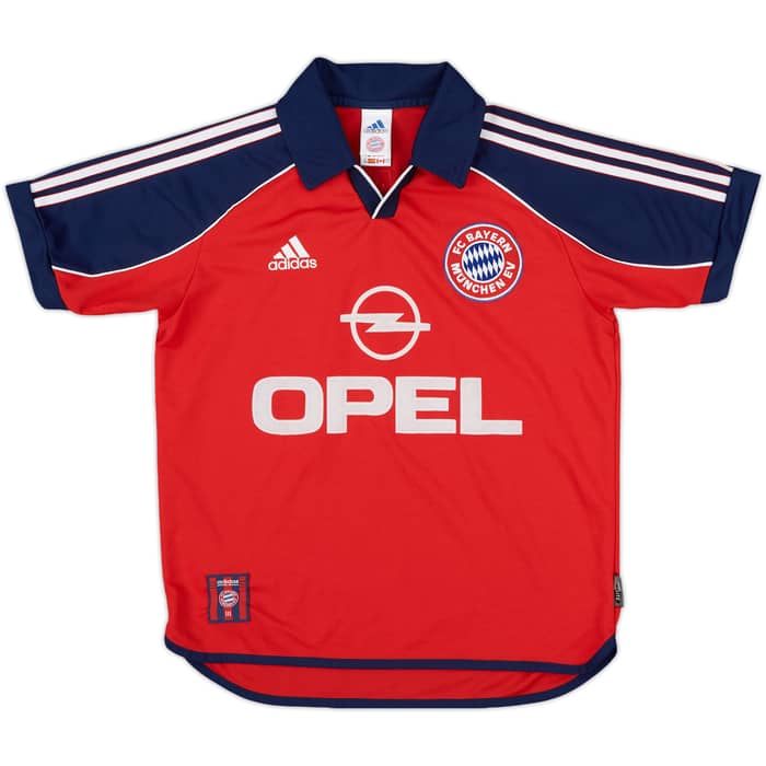 1999-01 Bayern Munich Home Shirt - 8/10 - (Y)