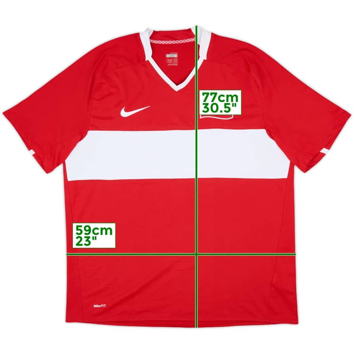 2008-10 Turkey Home Shirt - 8/10 - (L)