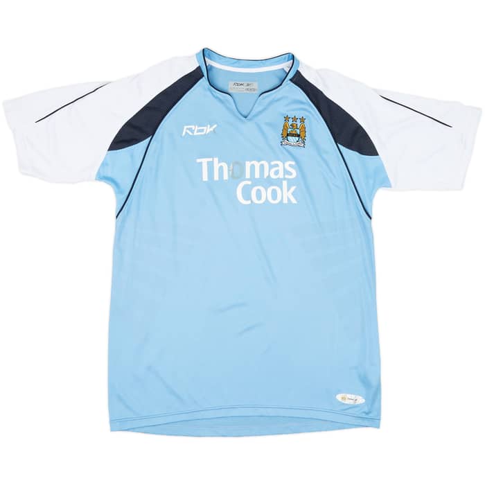 2006-07 Manchester City Home Shirt - 4/10 - (L)