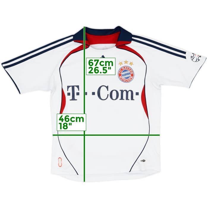 2006-07 Bayern Munich Away Shirt Podolski #11 - 5/10 - (L.Boys)