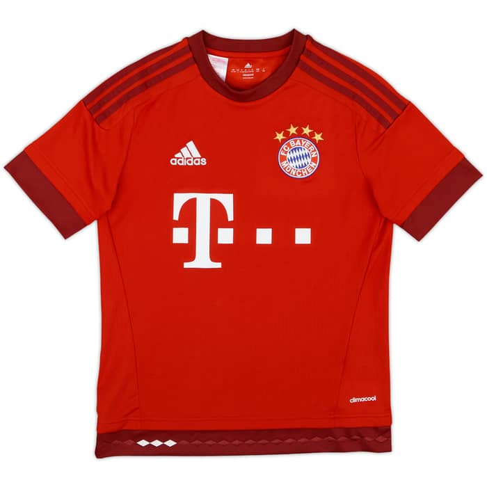 2015-16 Bayern Munich Home Shirt - 9/10 - (L.Boys)