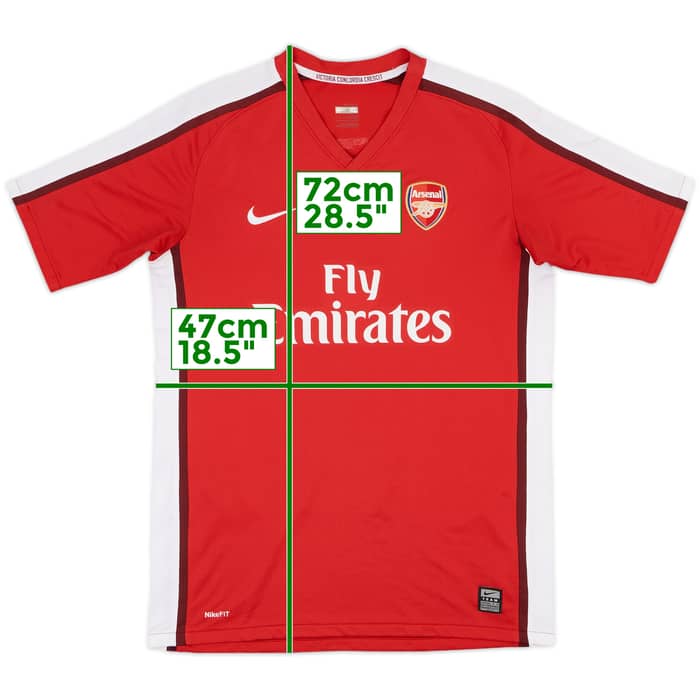 2008-10 Arsenal Home Shirt Fabregas #4 - 8/10 - (XL.Boys)