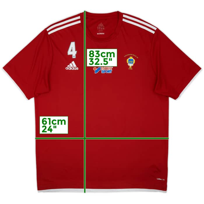 2013-14 adidas Template Shirt #4 - 7/10 - (XL/XXL)