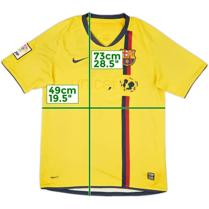 2008-10 Barcelona Away Shirt - 3/10 - (S)