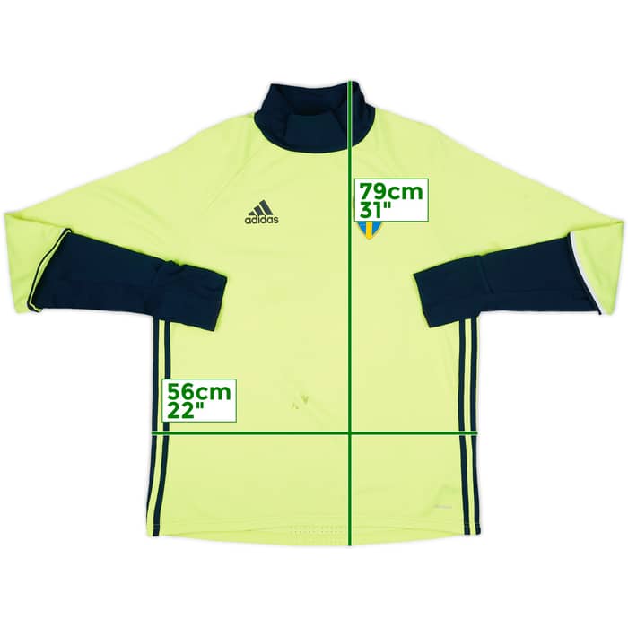 2015-16 Sweden adidas Sweat Top - 5/10 - (L)