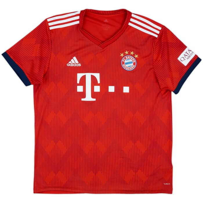 2018-19 Bayern Munich Home Shirt Muller #25 - 8/10 - (L)