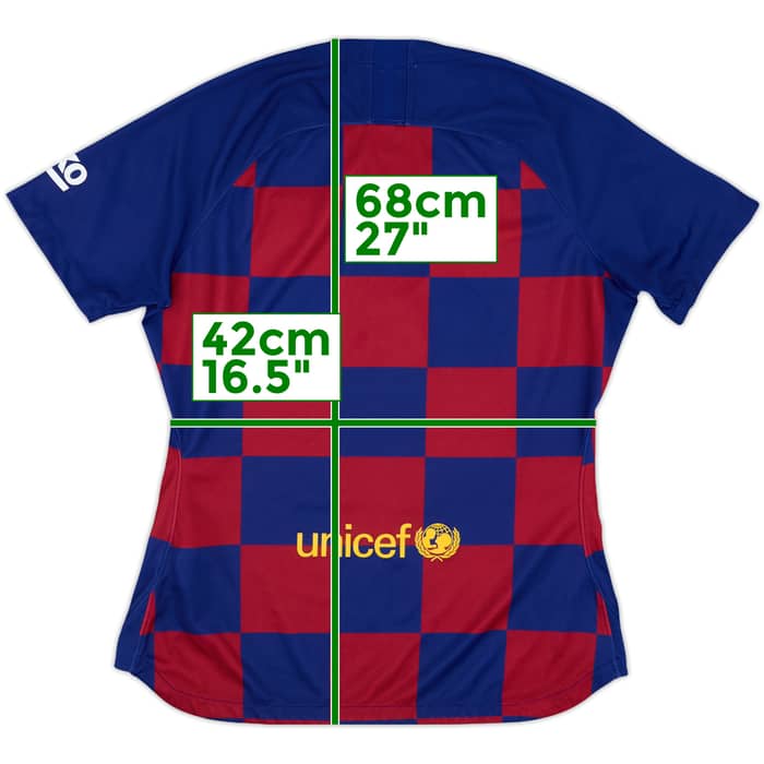 2019-20 Barcelona Home Shirt - 9/10 - (L.Boys)