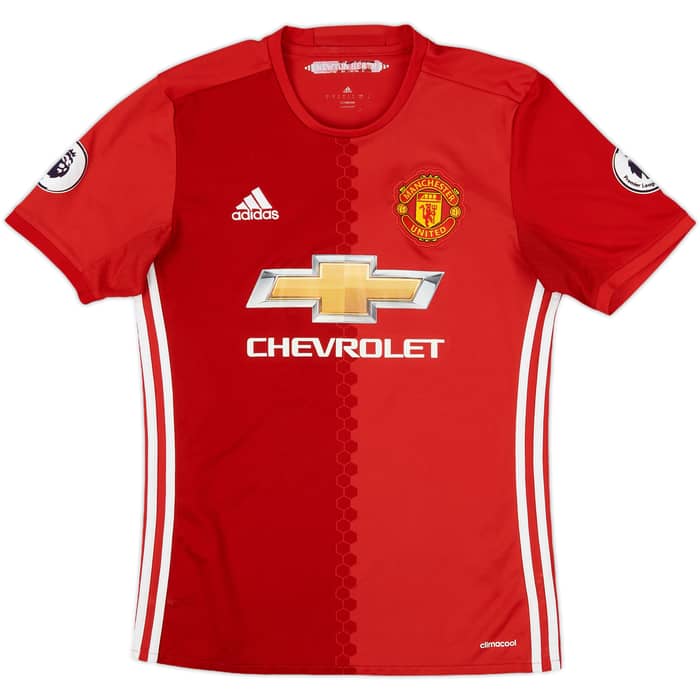 2016-17 Manchester United Home Shirt Ibrahimovic #9 - 6/10 - (S)