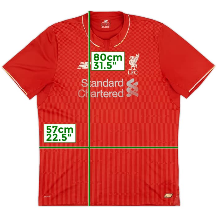 2015-16 Liverpool Home Shirt - 4/10 - (XL)