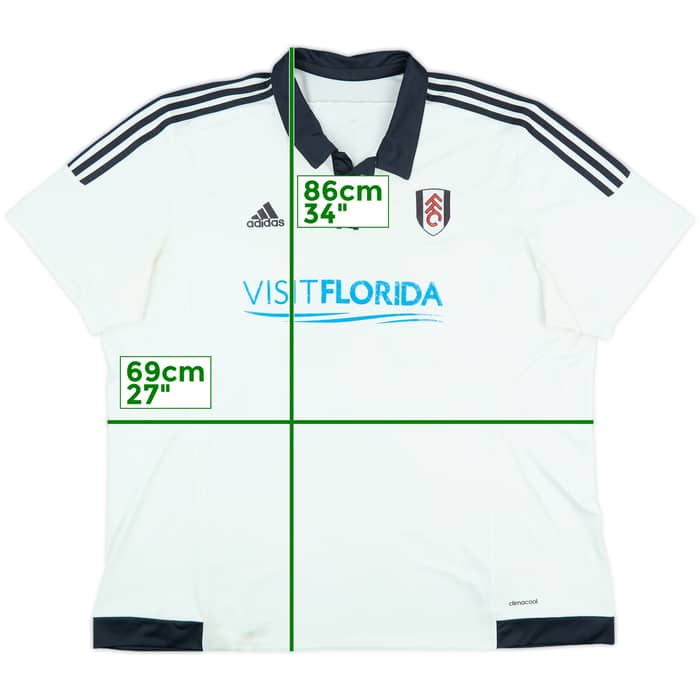 2015-16 Fulham Home Shirt O'Hara #23 - 6/10 - (3XL)