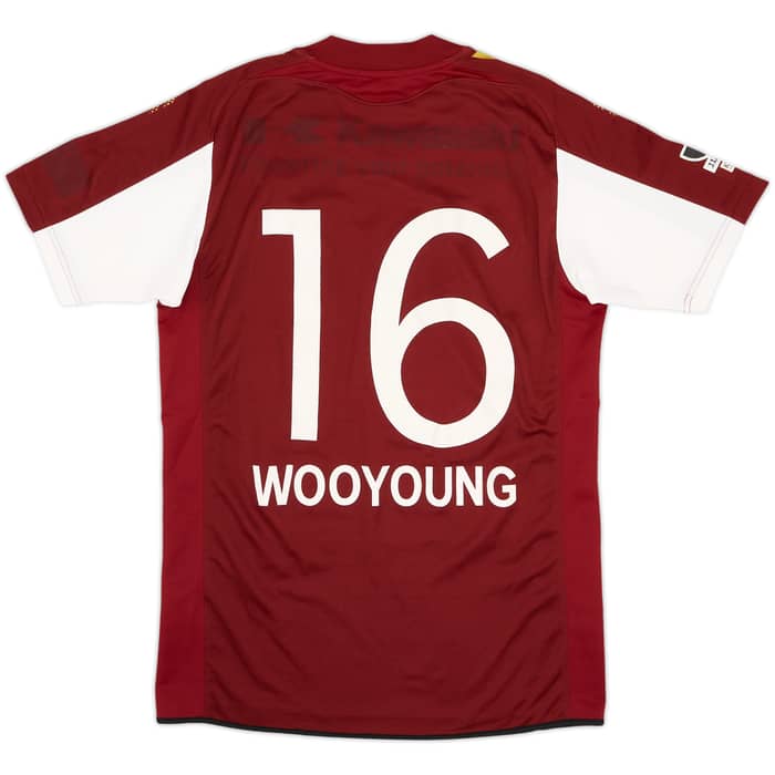 2014 Vissel Kobe Home Shirt Wooyoung #16 - 3/10 - (XL)