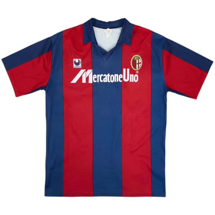 1990-91 Bologna Match Issue Home Shirt #2