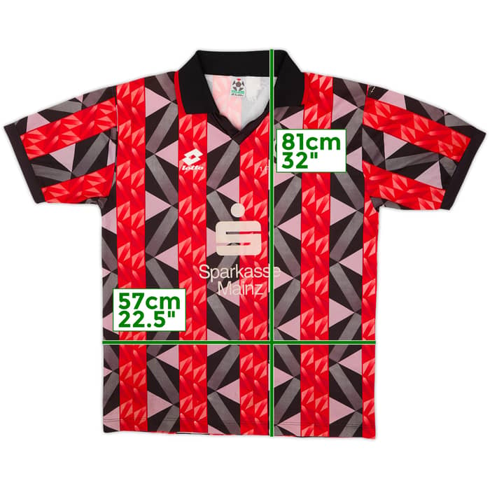 1995-96 Mainz II Match Issue Home Shirt #15