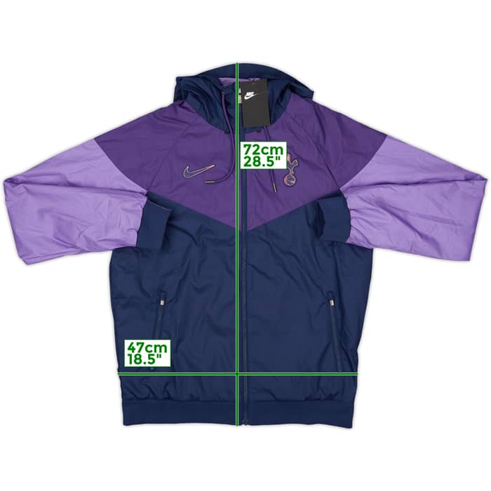 2019-20 Tottenham Nike Hooded Rain Jacket (M)