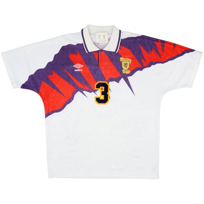1991-93 Scotland Away Shirt and Shorts McStay #3 - 6/10 - (L)