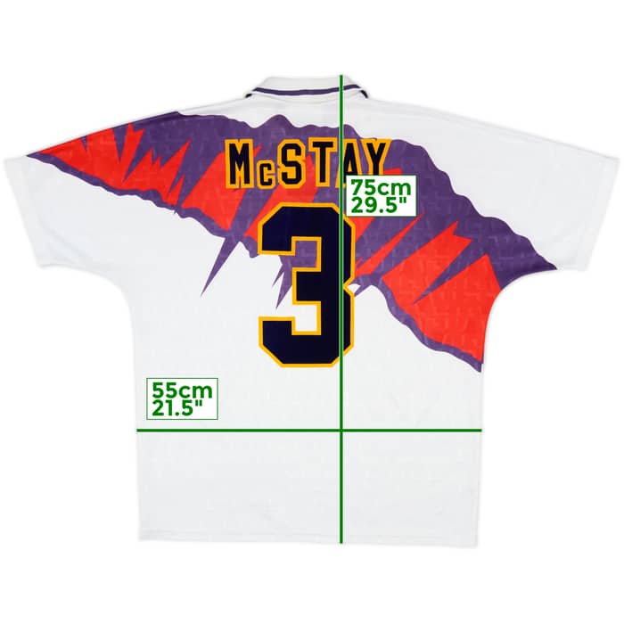 1991-93 Scotland Away Shirt and Shorts McStay #3 - 6/10 - (L)