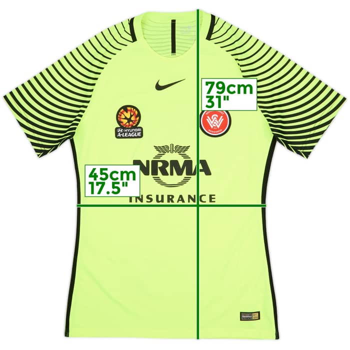 2016-17 Western Sydney Wanderers GK Shirt - 9/10 - (M)