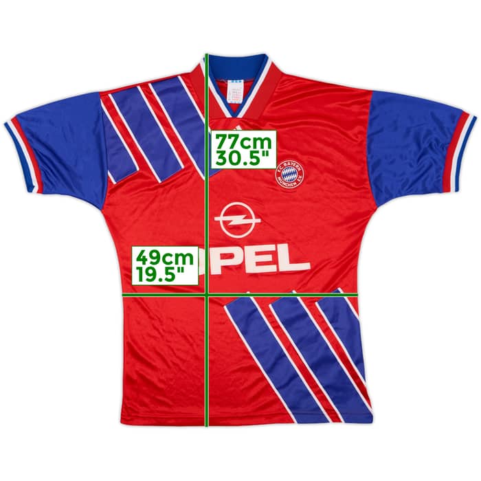 1993-95 Bayern Munich Home Shirt - 9/10 - (M)