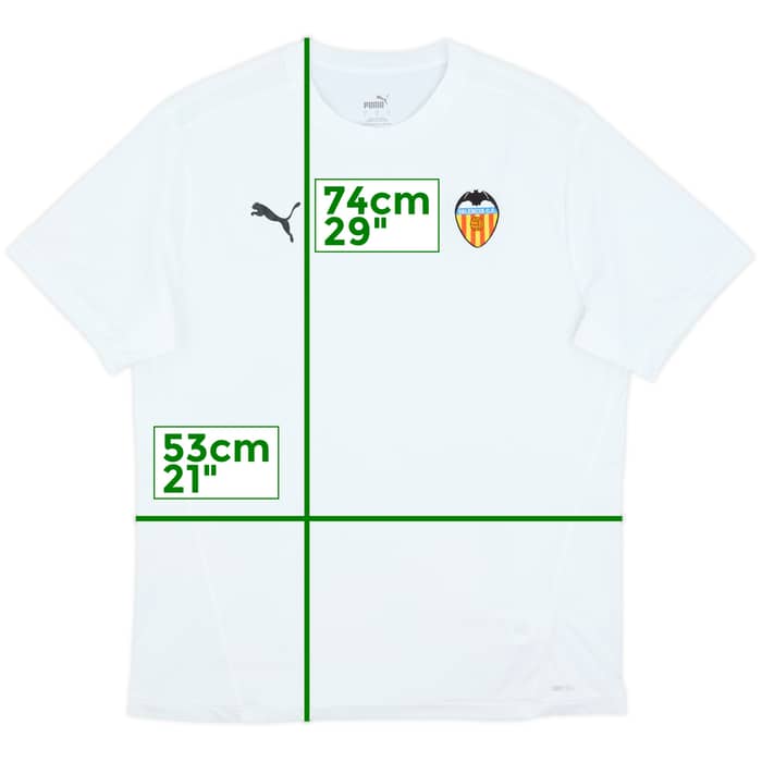 2021-22 Valencia Puma Training Shirt - 8/10 - (L)