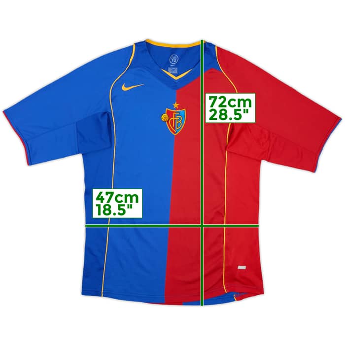 2004-05 FC Basel Home Shirt - 7/10 - (M)