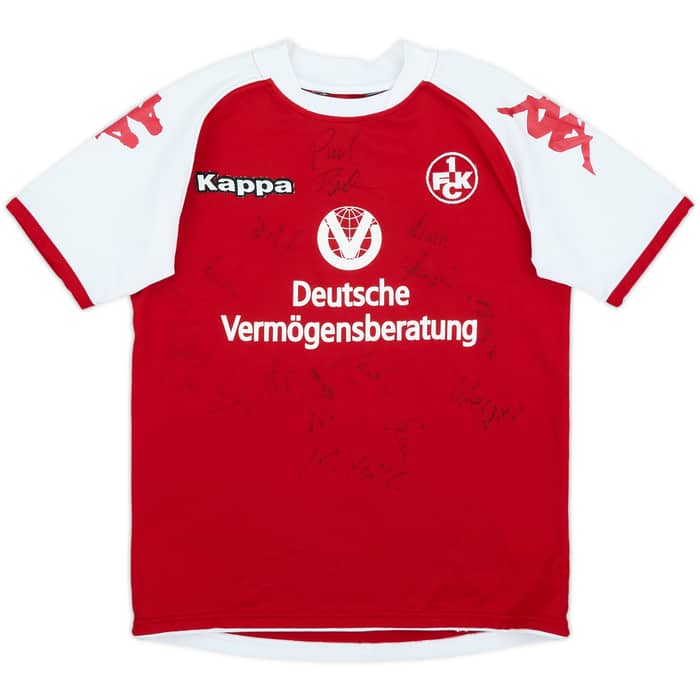 2008-09 Kaiserslautern Signed Home Shirt - 7/10 - (M.Boys)