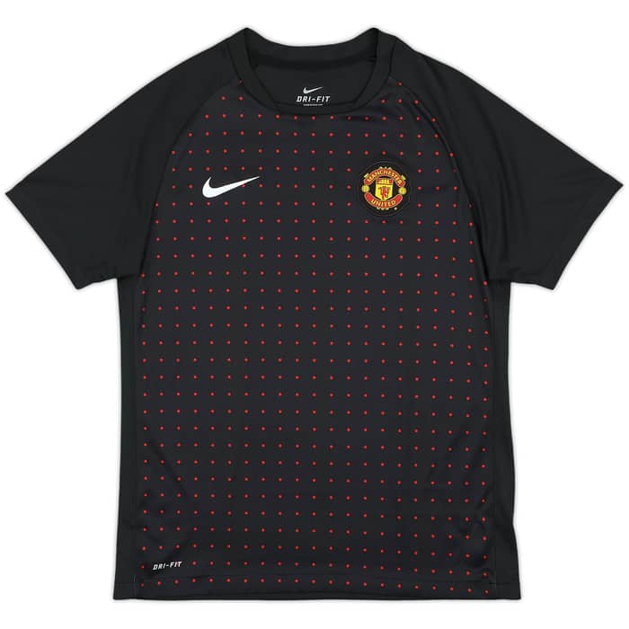 2011-12 Manchester United Nike Training Shirt - 6/10 - (L.Boys)