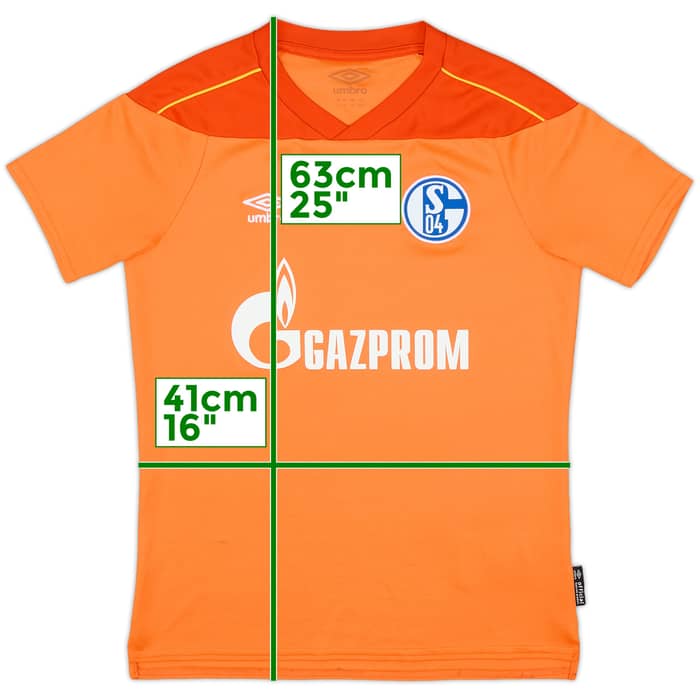 2020-21 Schalke GK S/S Shirt - 9/10 - (L.Boys)