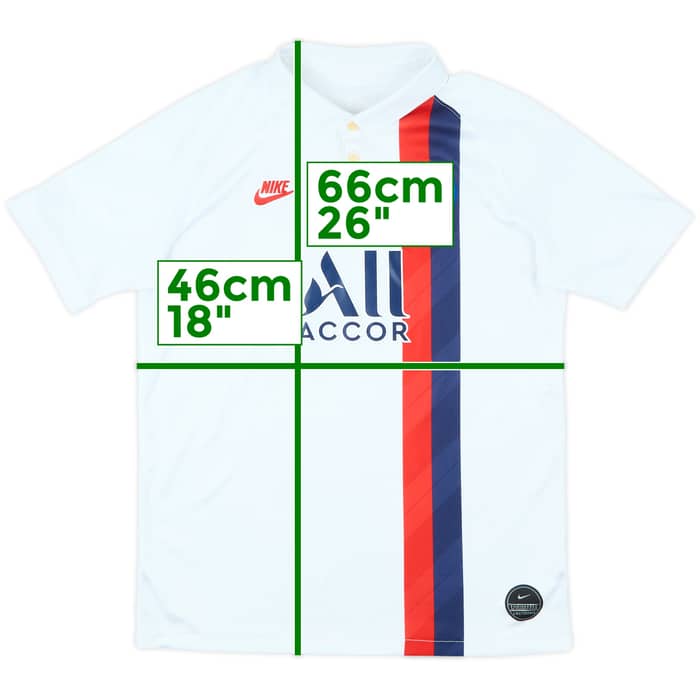 2019-20 Paris Saint-Germain Third Shirt - 7/10 - (XL.Boys)