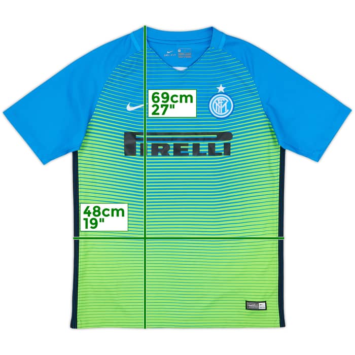 2016-17 Inter Milan Third Shirt - 9/10 - (XL.Boys)