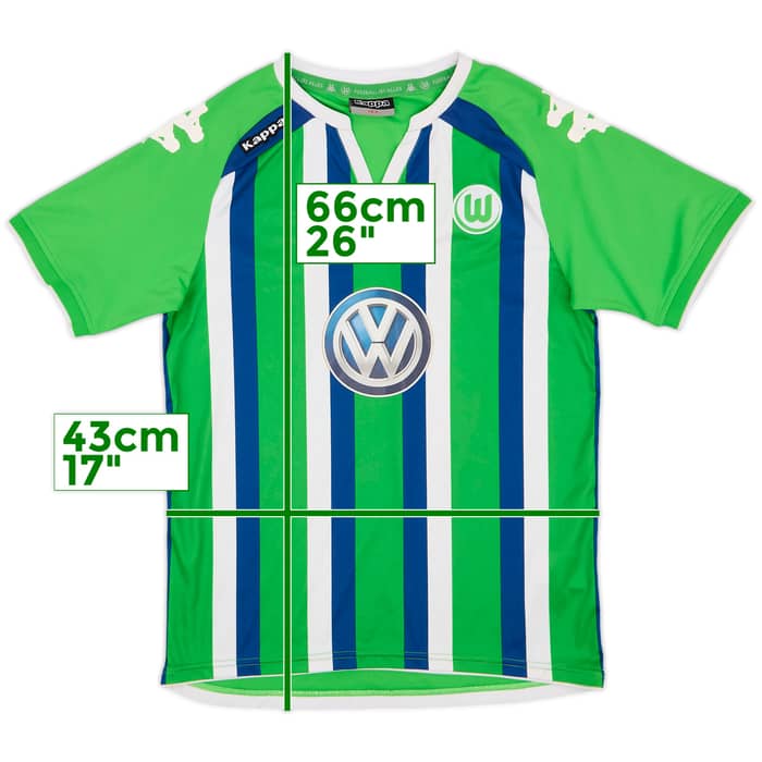 2015-16 Wolfsburg Away Shirt - 9/10 - (XL.Boys)