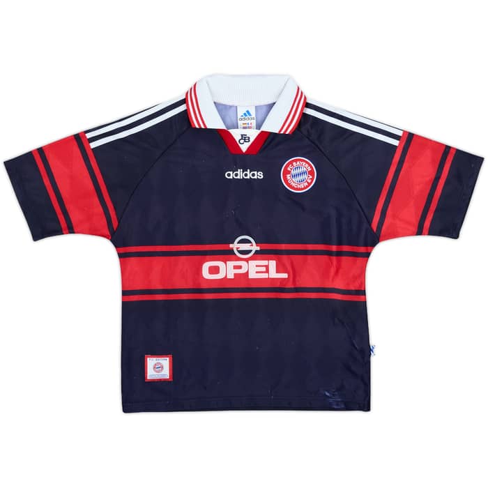 1997-99 Bayern Munich Home Shirt - 4/10 - (L.Boys)
