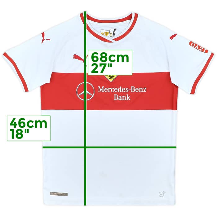 2018-19 Stuttgart Home Shirt - 5/10 - (L.Boys)