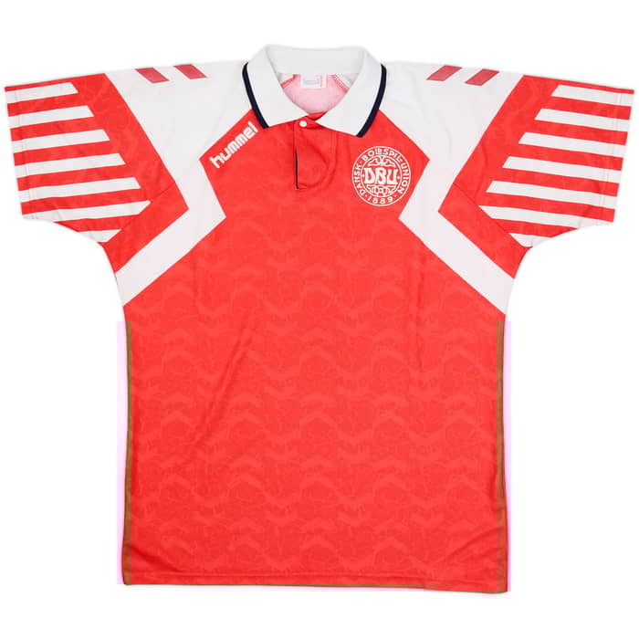1992-93 Denmark Home Shirt - 8/10 - (XL)