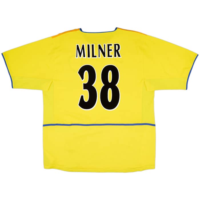 2002-03 Leeds United Away Shirt Milner #38 - 8/10 - (XXL)