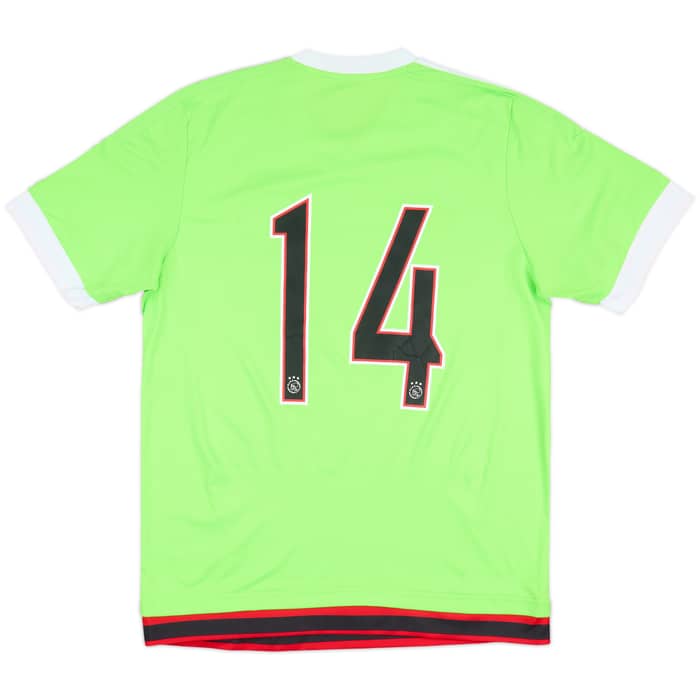 2015-16 Ajax Away Shirt #14 - 9/10 - (M)