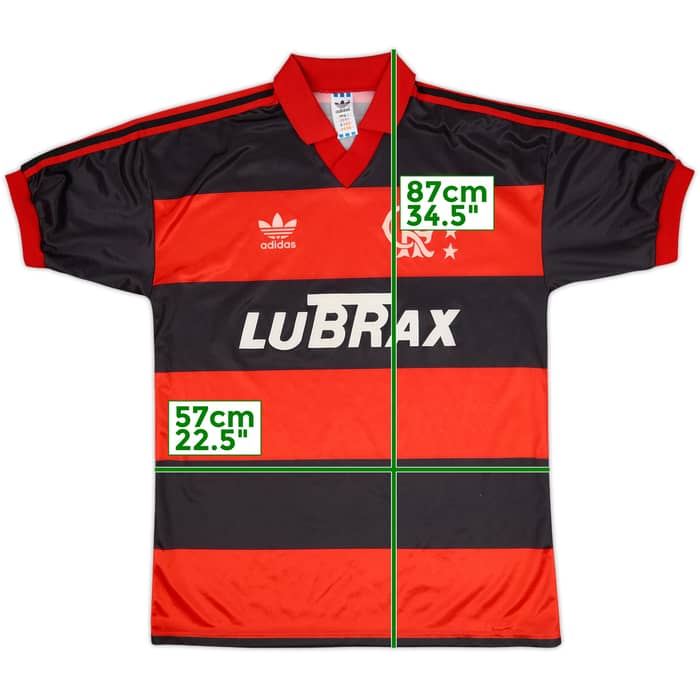 1990-92 Flamengo Home Shirt - 9/10 - (L/XL)