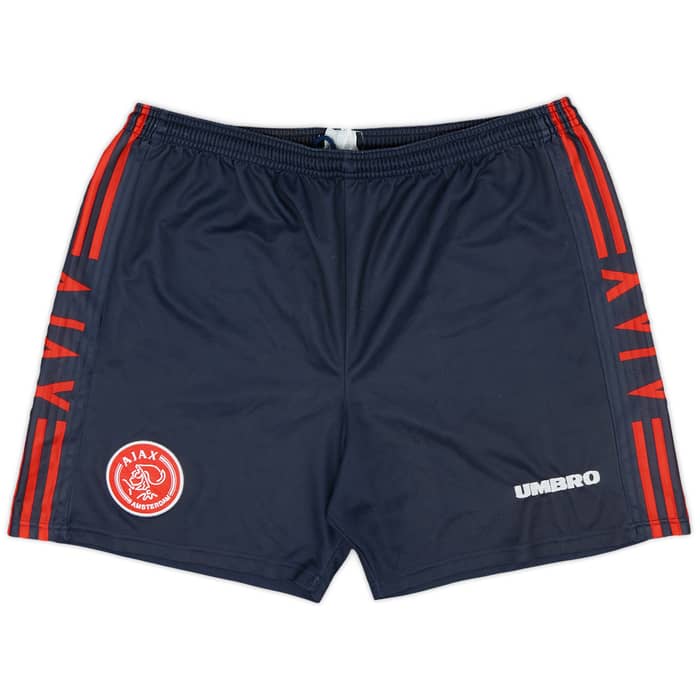 1997-98 Ajax Away Full Kit Laudrup #11 - 8/10 - (M)
