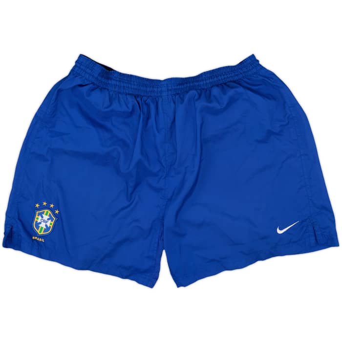 2000-02 Brazil Home Shirt Ronaldo #9 - 8/10 - (M)