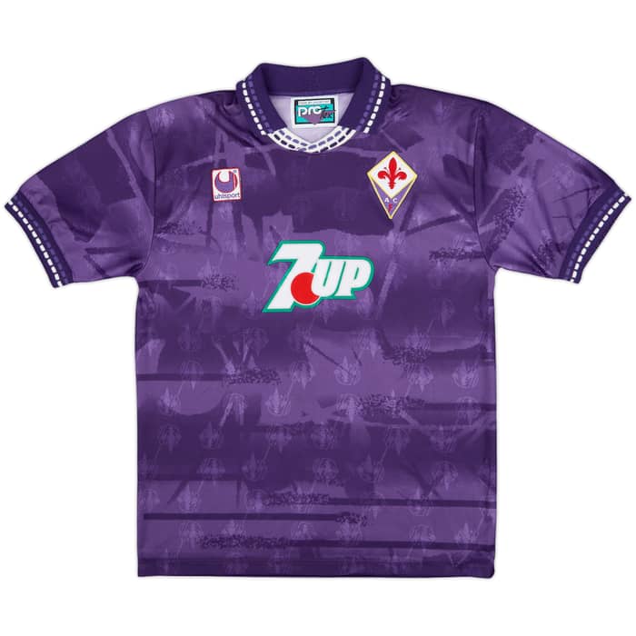 1993-94 Fiorentina Home Shirt #9 - 9/10 - (L)