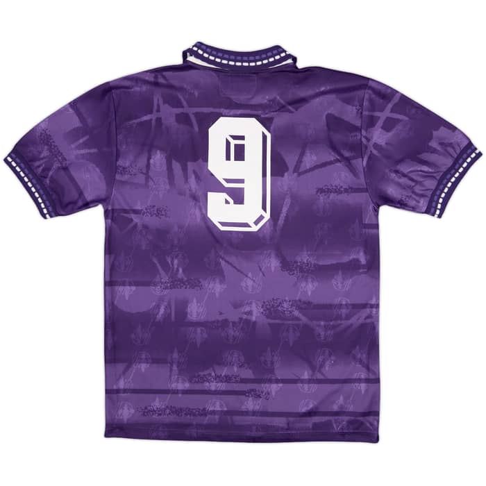 1993-94 Fiorentina Home Shirt #9 - 9/10 - (L)