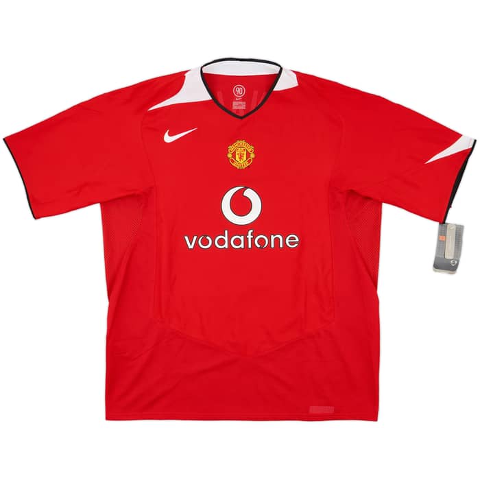 2004-06 Manchester United Home Shirt Ronaldo #7 (XXL)